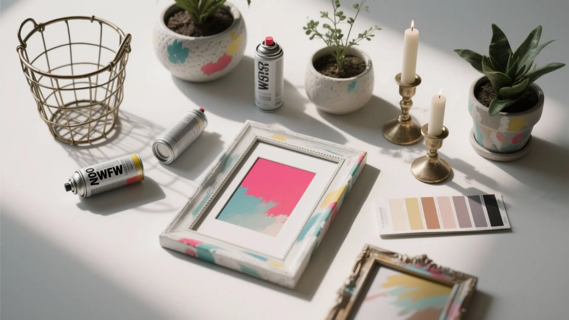 5. Make small decor and artwork sing