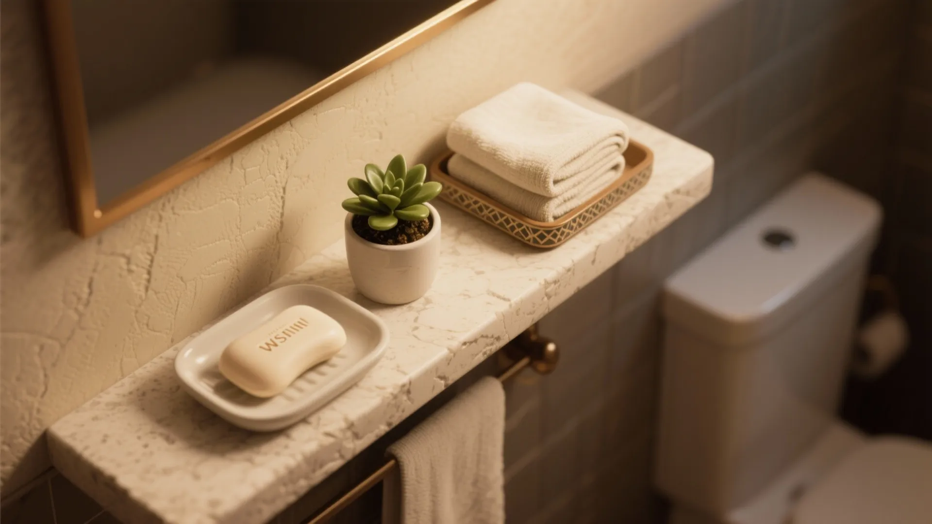 3. Group decor for a curated, realistic look