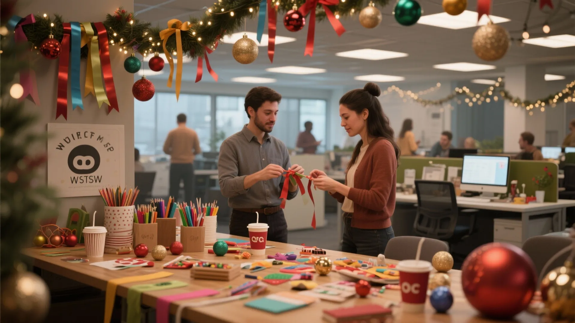 5. Communal Decoration Station