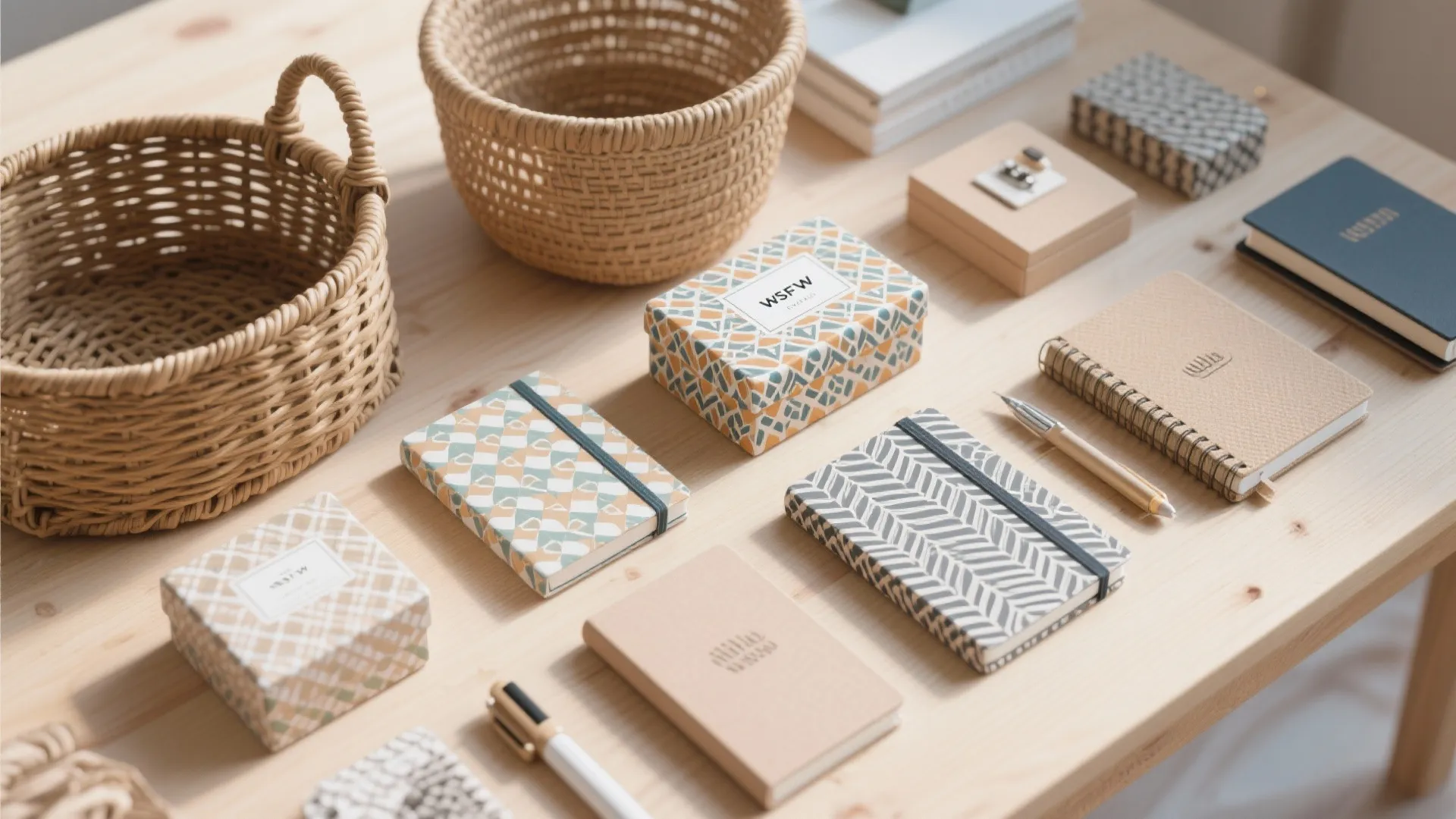 10. Open Baskets and Decorative Boxes