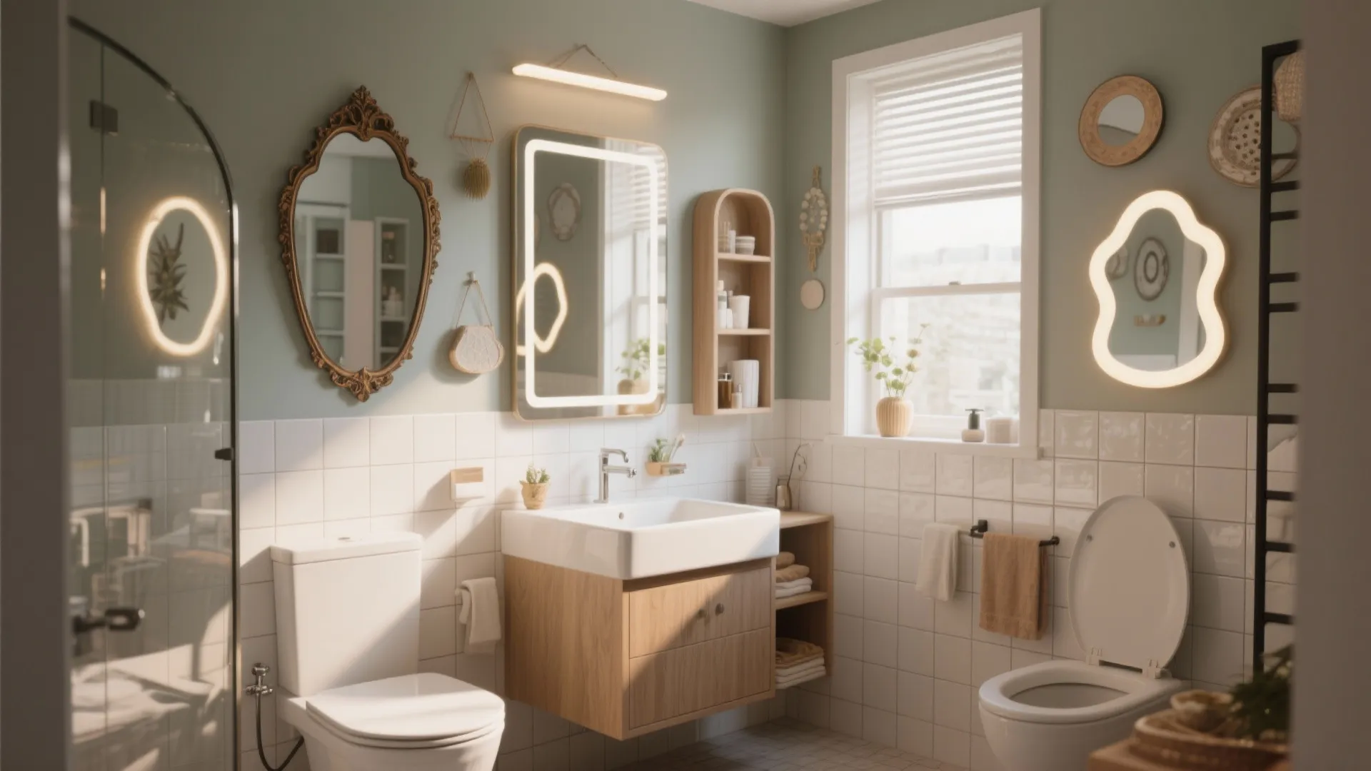 5 Decorative Bathroom Mirror Ideas: Creative ways to make your bathroom mirror a statement piece