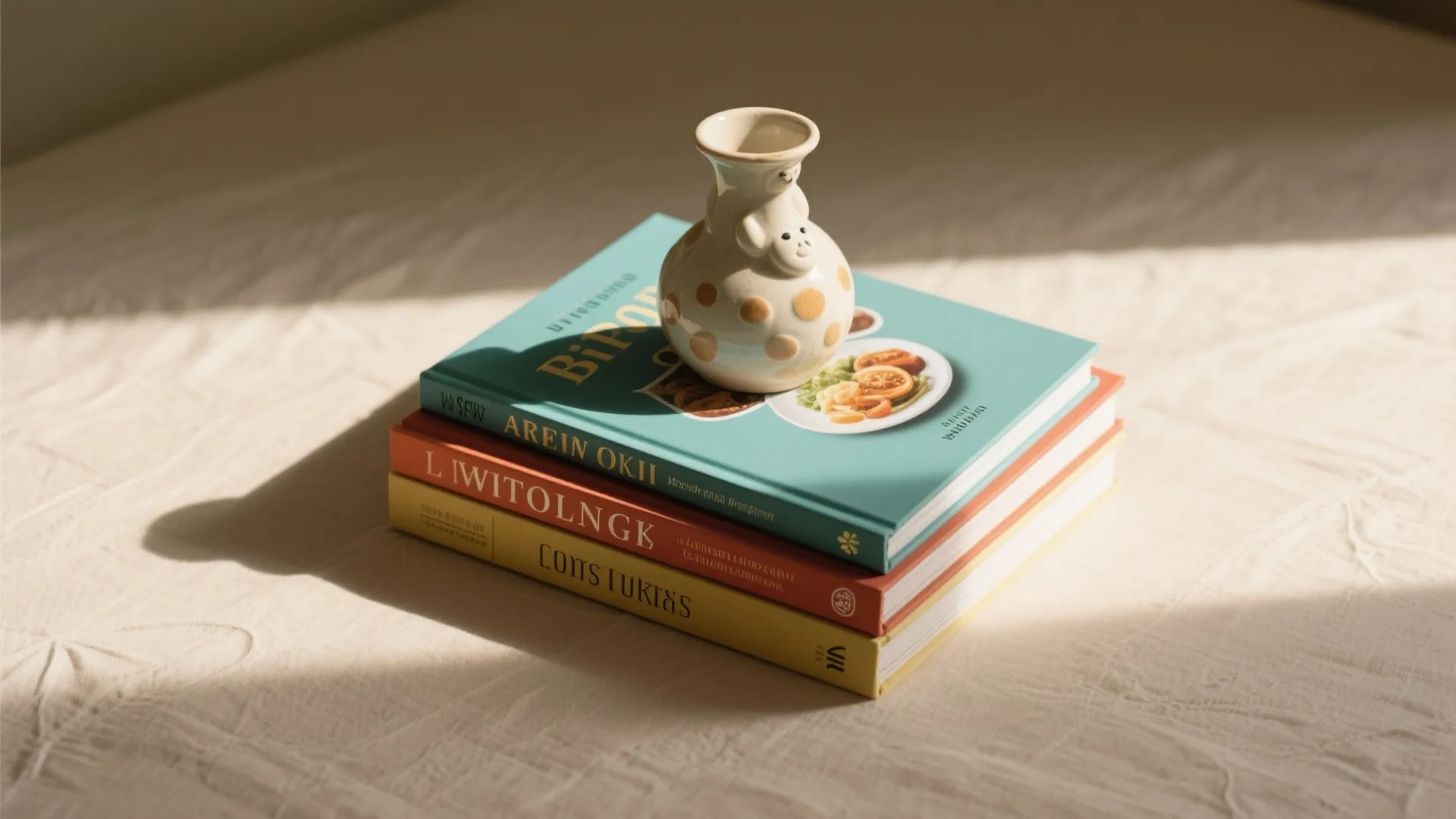 5. Layered Decorative Books