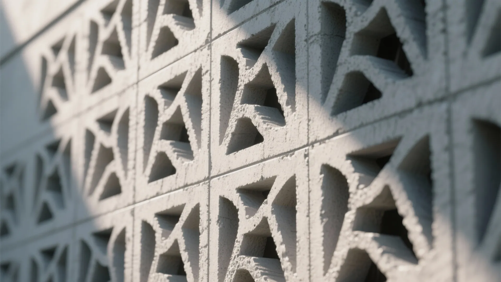 10. Concrete Blocks with Design Cuts