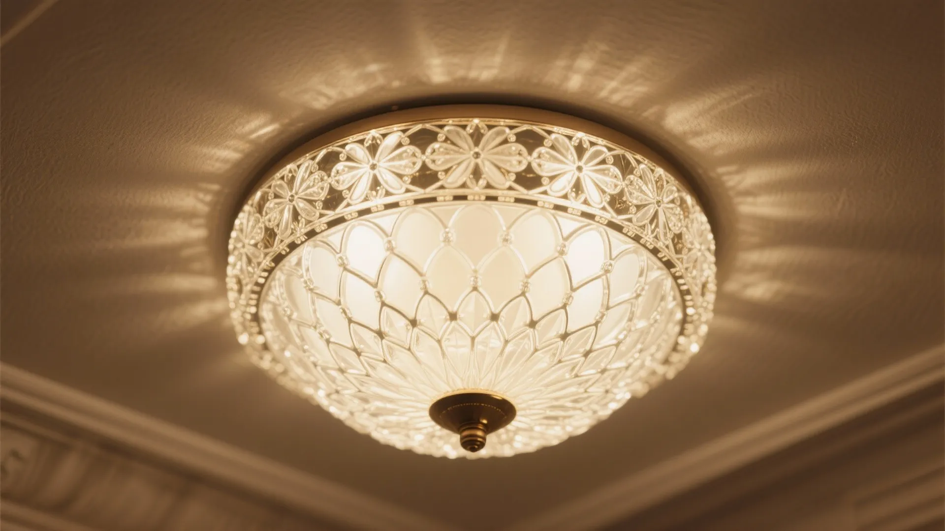 3. Decorative Flush Mounts as a Style Statement