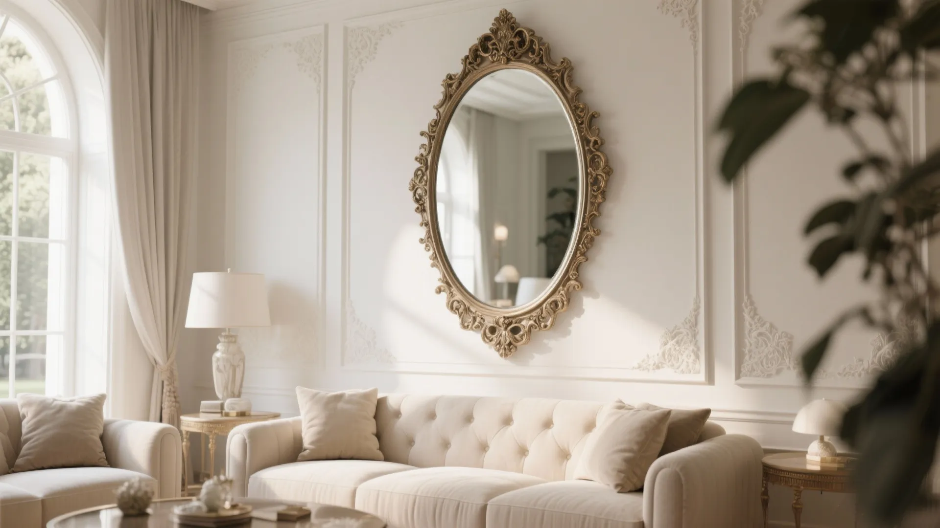 4. Mirrors with Decorative Frames