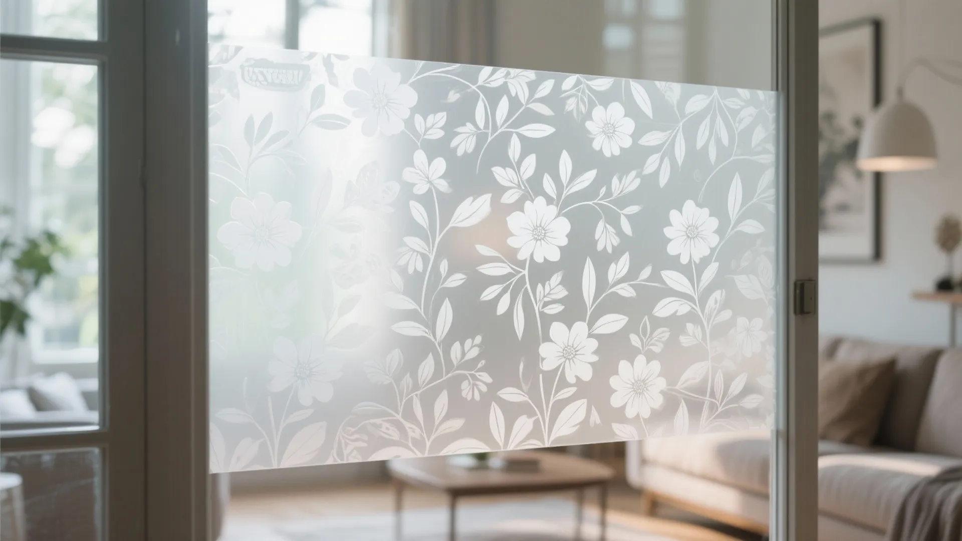10. Decorative Glass Films for Privacy
