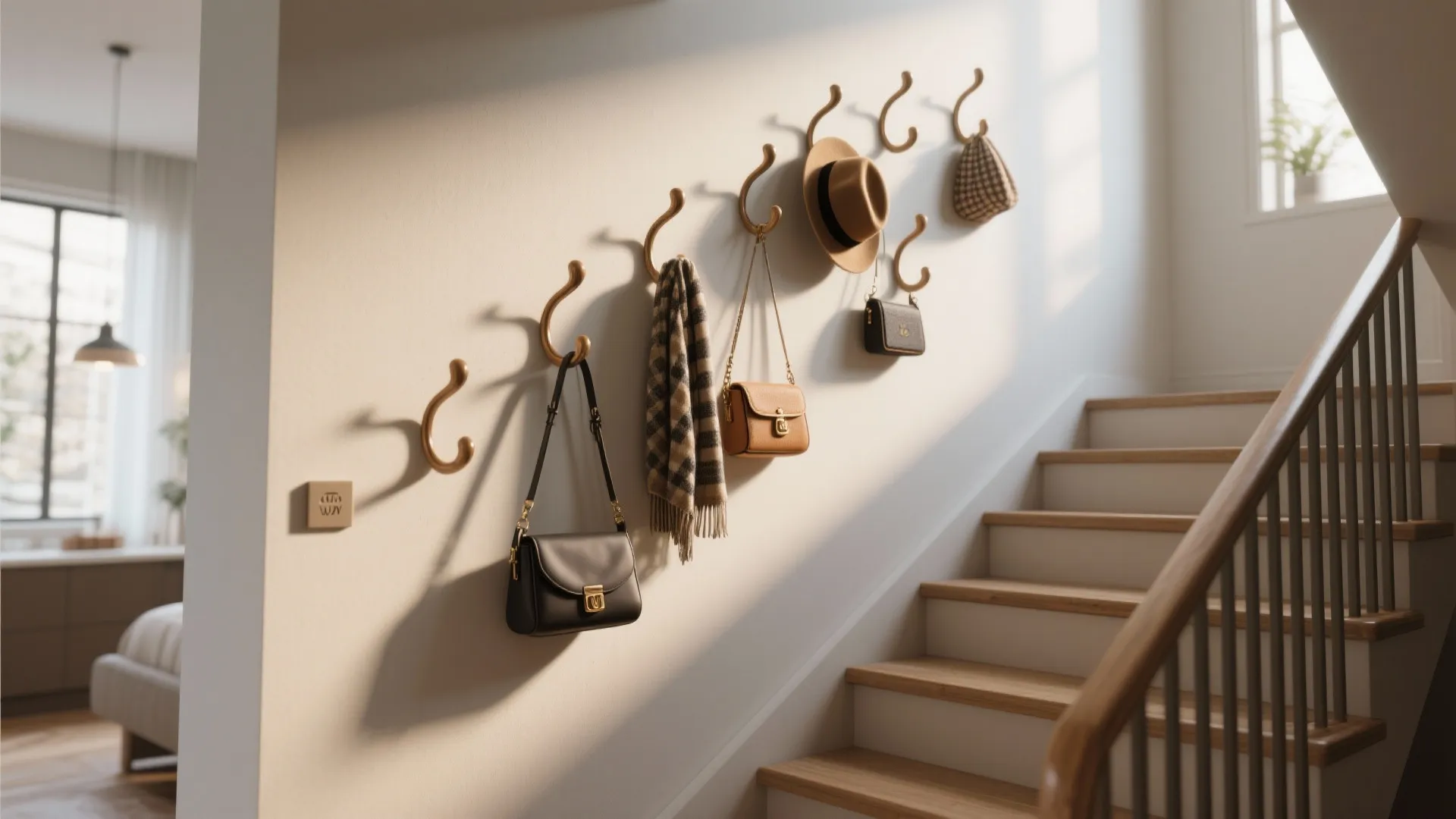 Combination of Functional & Decorative Hooks