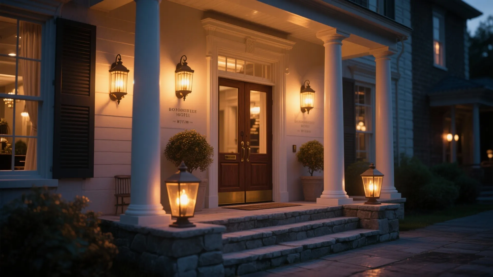 4. Decorative Lanterns for Heritage or Hospitality Buildings