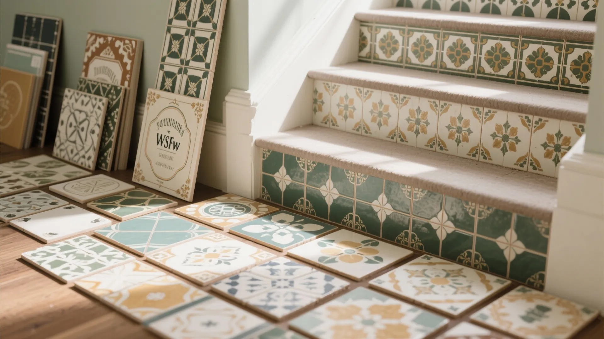 Decorative Stair Risers