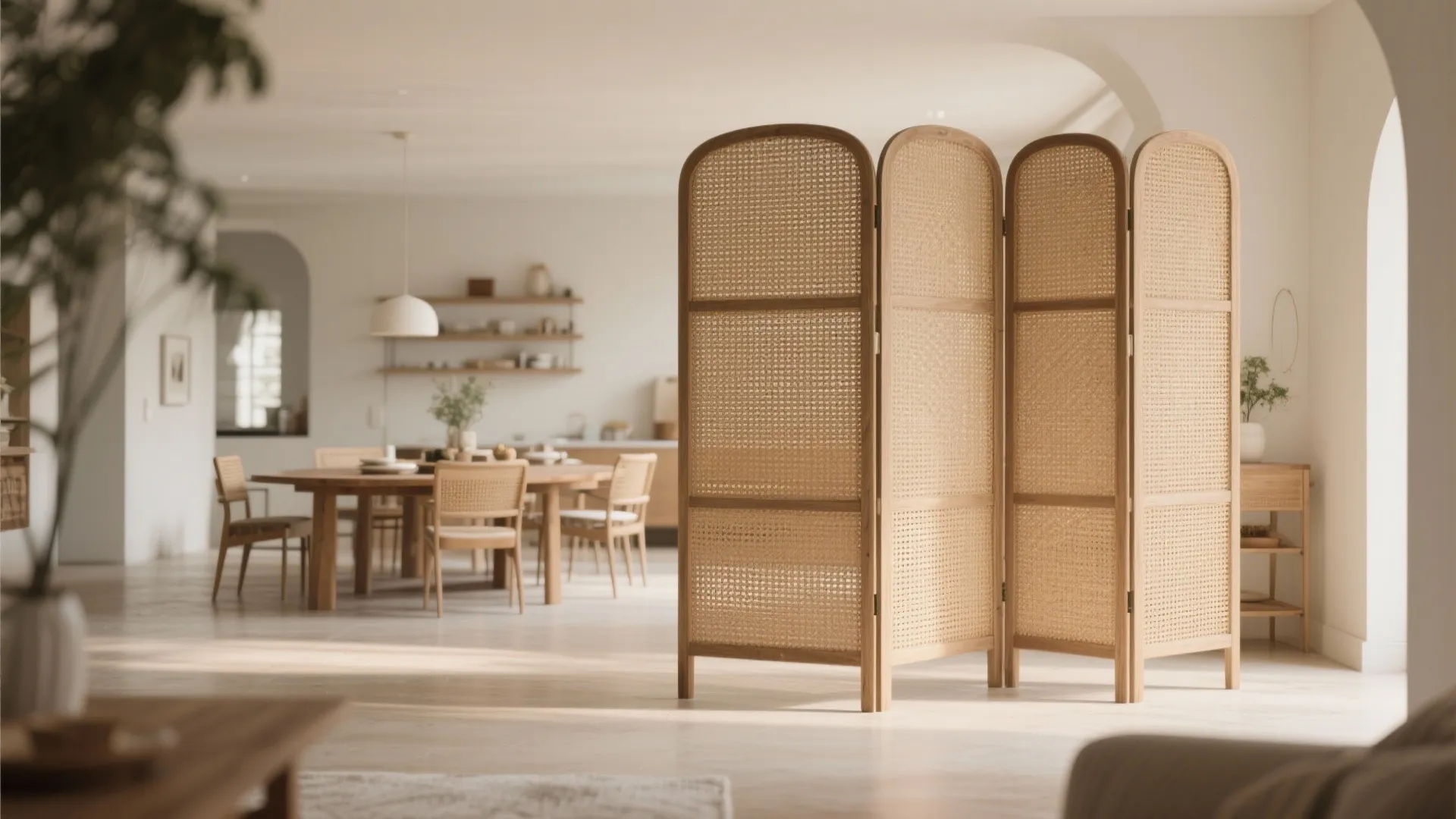 10. Bring in a Decorative Screen