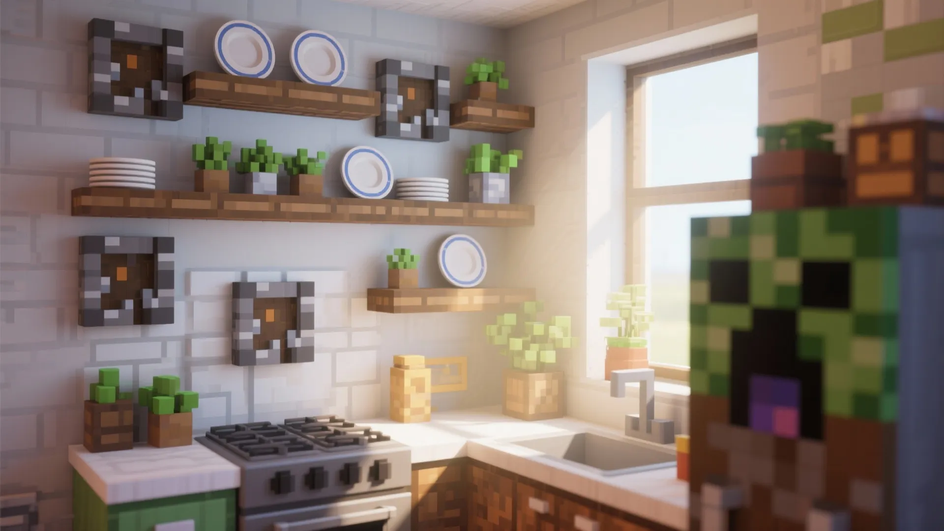 9. Decorative Shelving