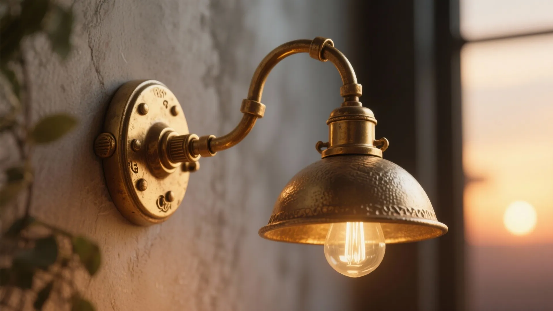 3. Decorative Swing-Arm Bracket