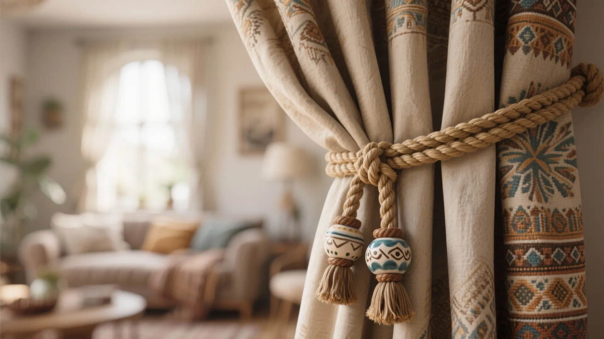 Tiebacks and Layered Accessories