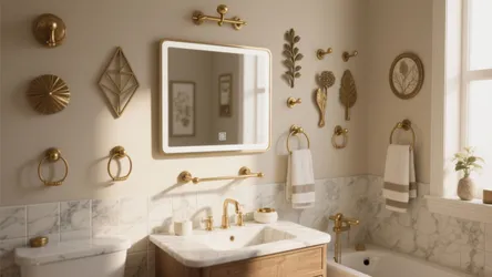 5 Creative Ideas for Decorative Towel Hooks