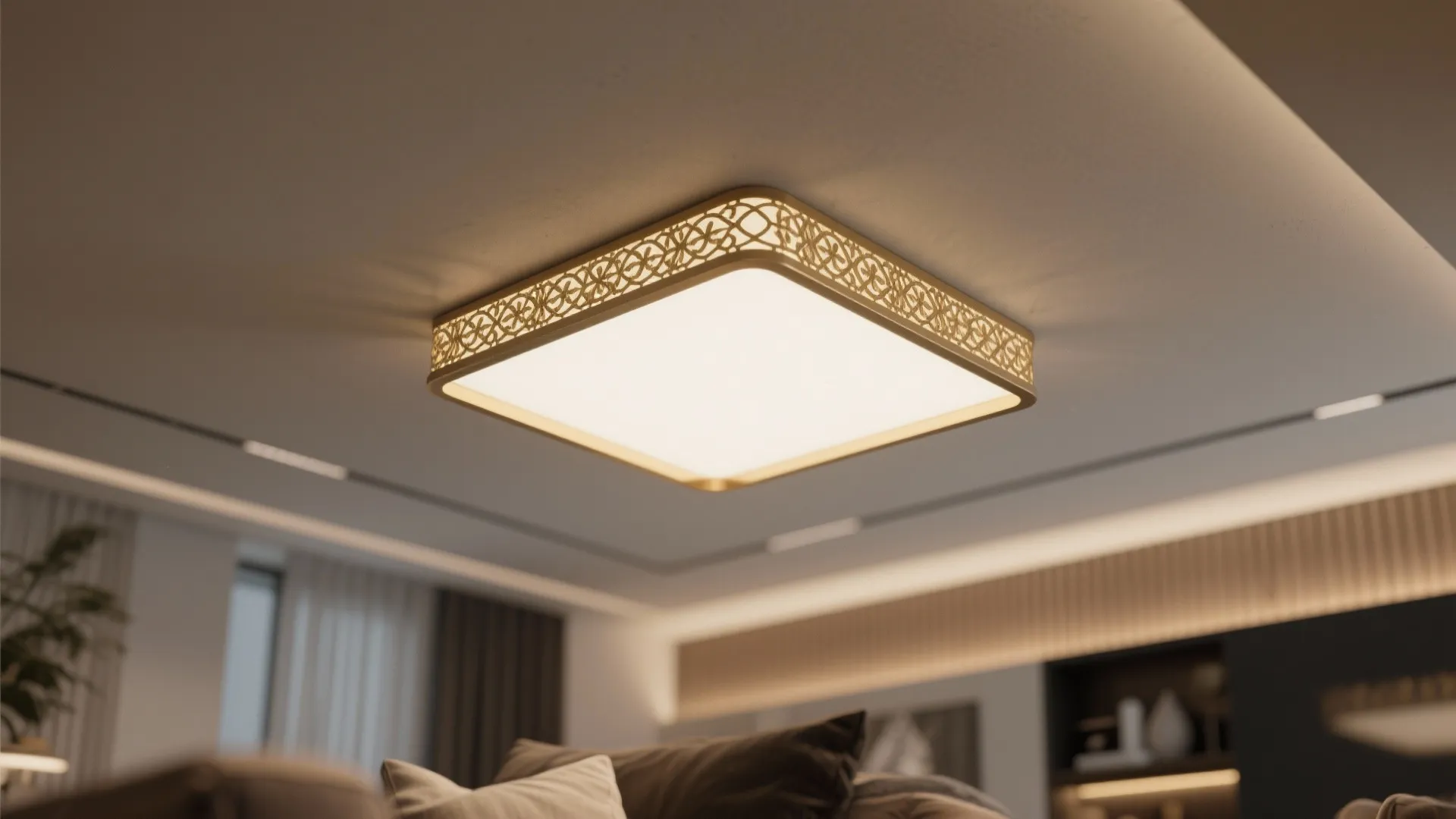 9. Decorative Trim Recessed Lights