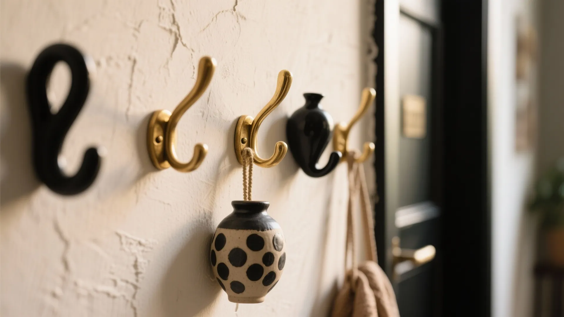 Functional Wall Hooks with Character