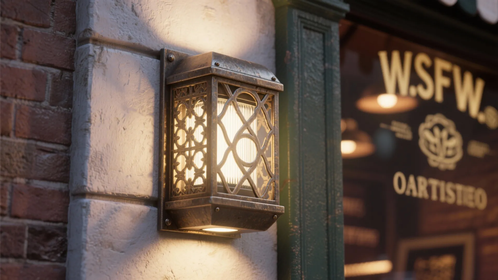 5. Decorative Wall Packs with Functional Output