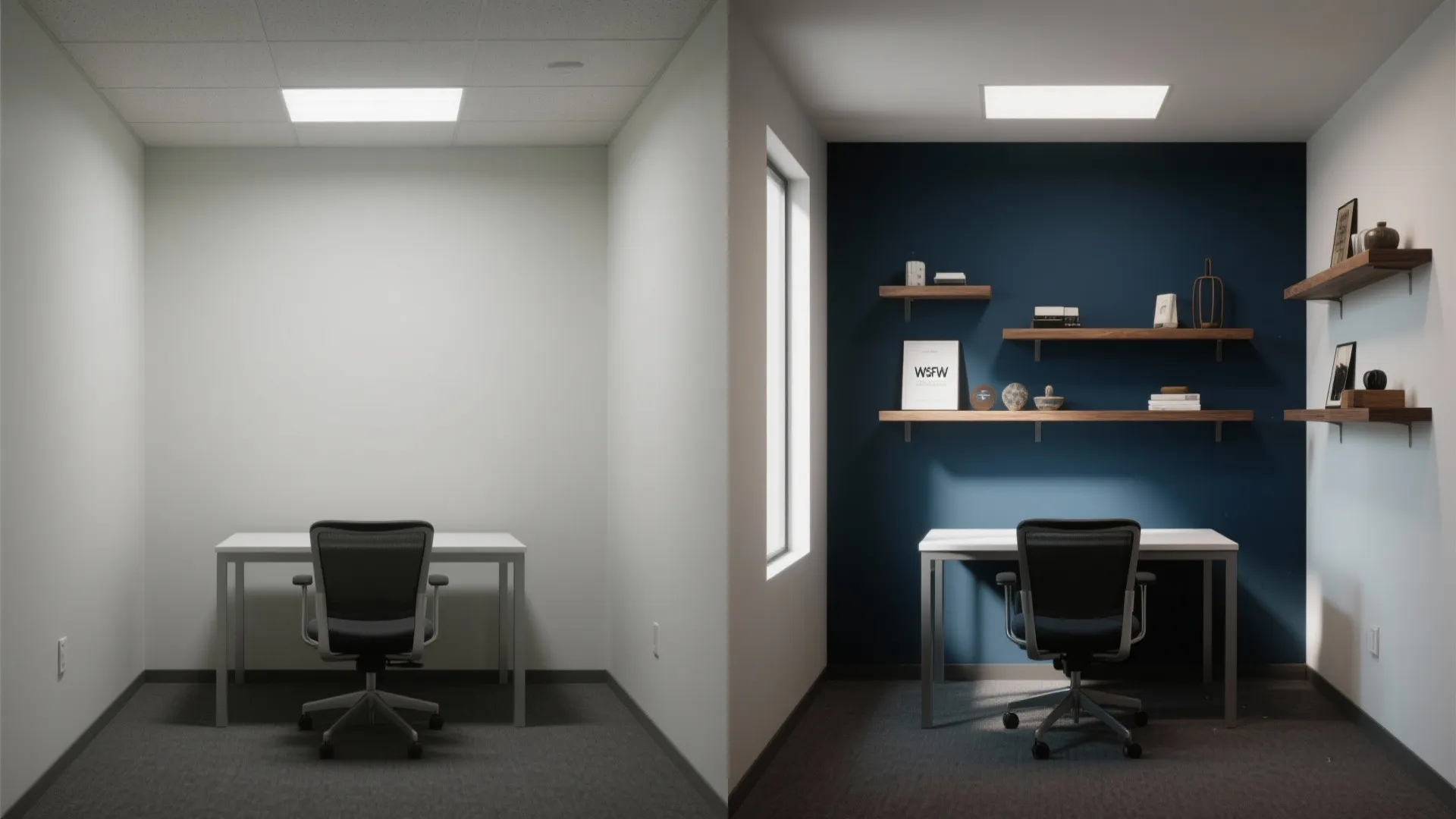 4. Deep Accent Wall for Depth and Personality