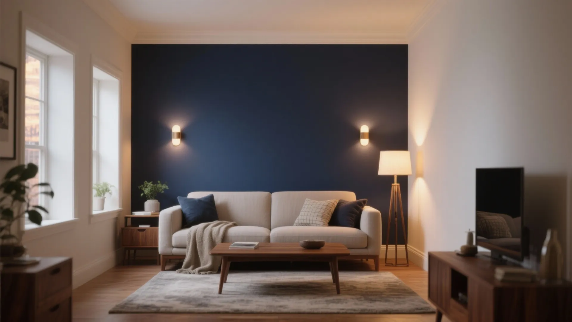 One Deep Accent Wall (Depth Without the Shrink)