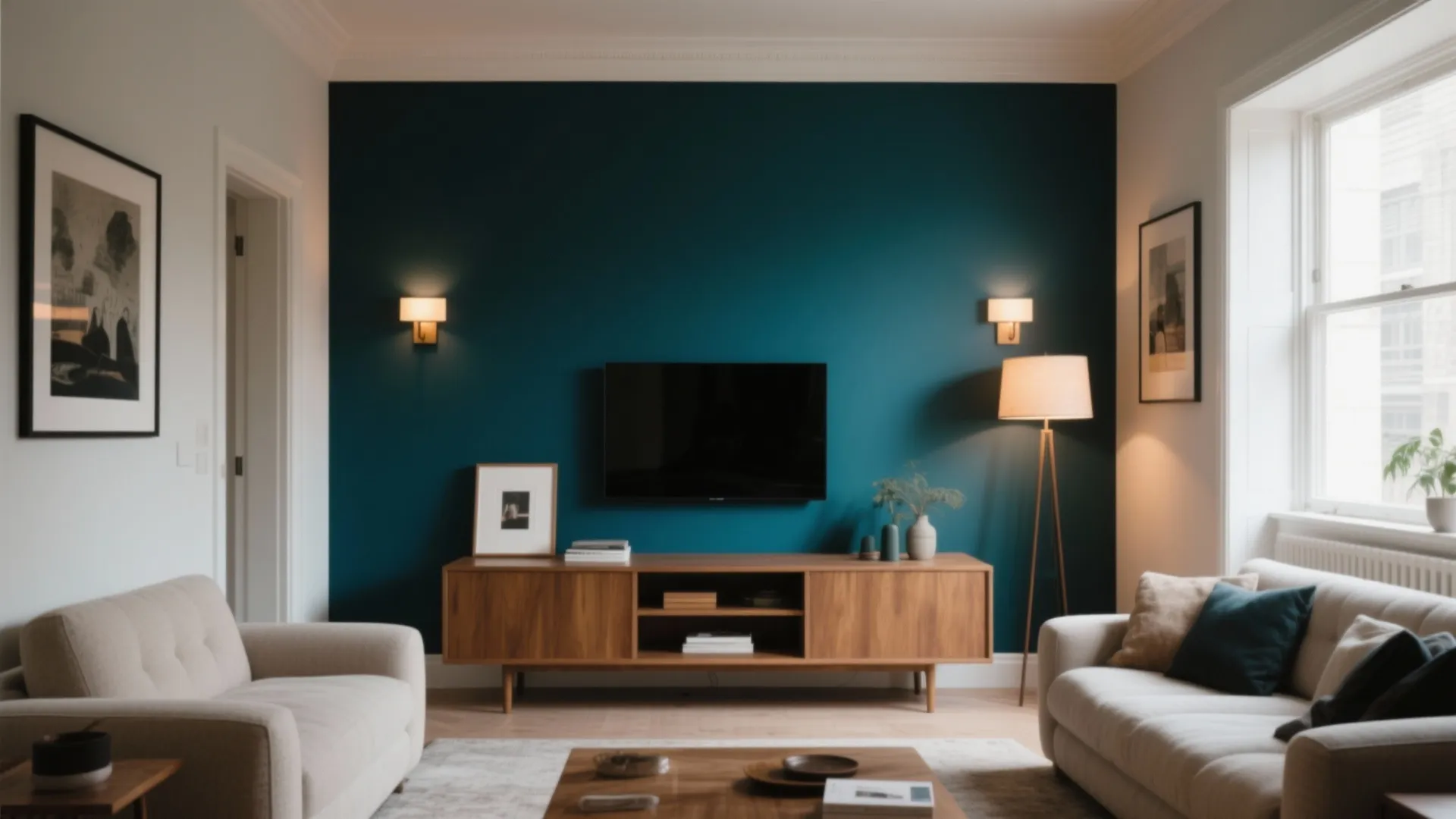 Mood-Shift with a Deep Accent Wall