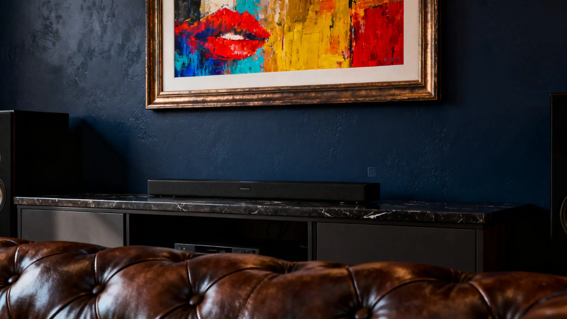 4. Deep Accent Walls: Moody Blues and Charcoal