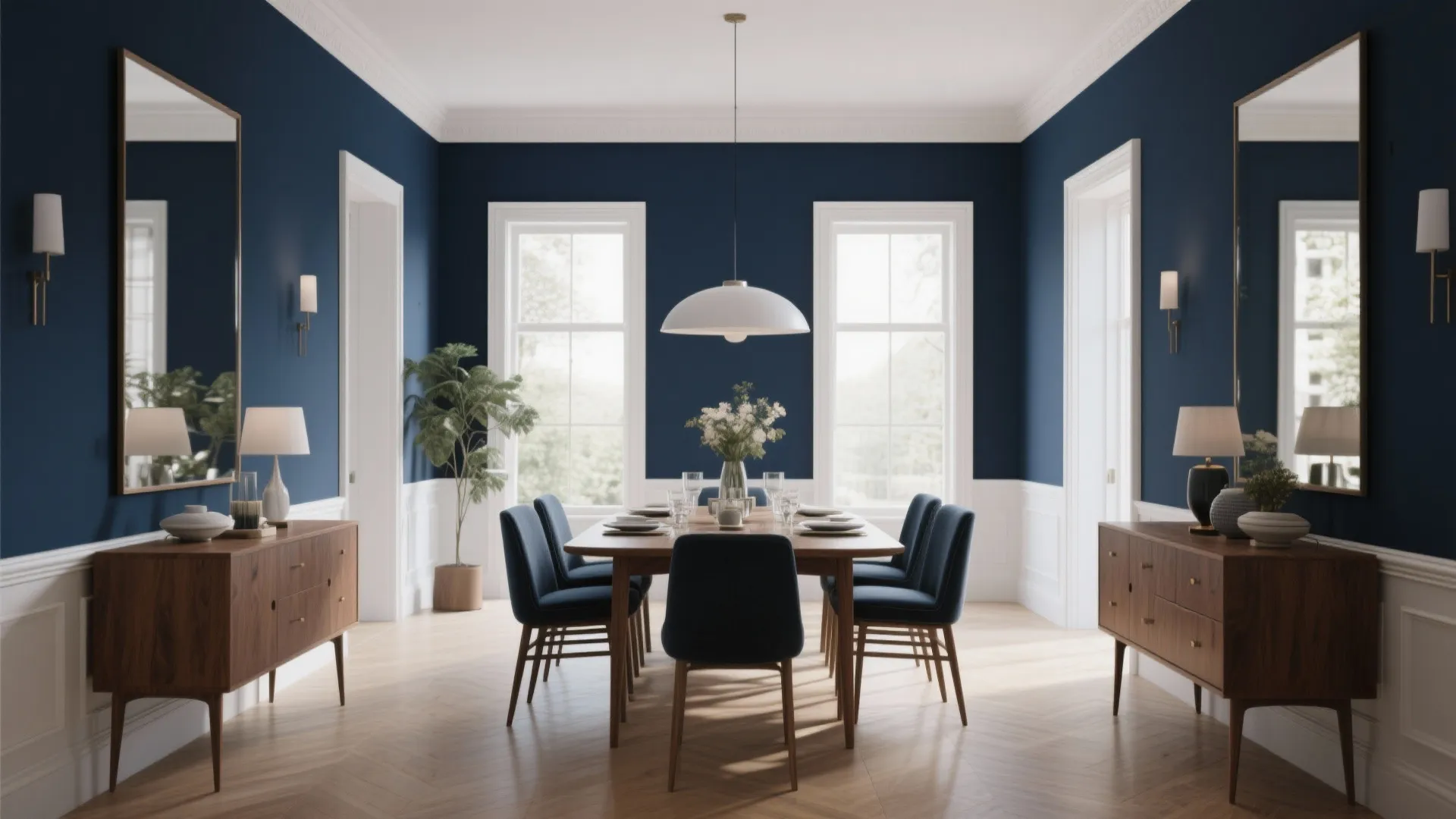 2. Deep Blues for a Dramatic Statement