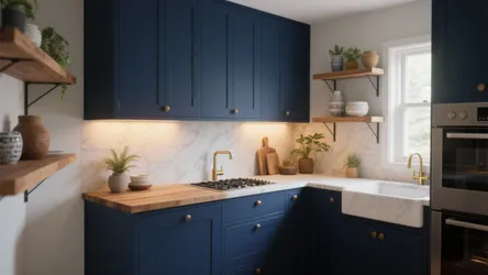 Deep Blue Kitchen Cabinets: 5 Inspiring Ideas