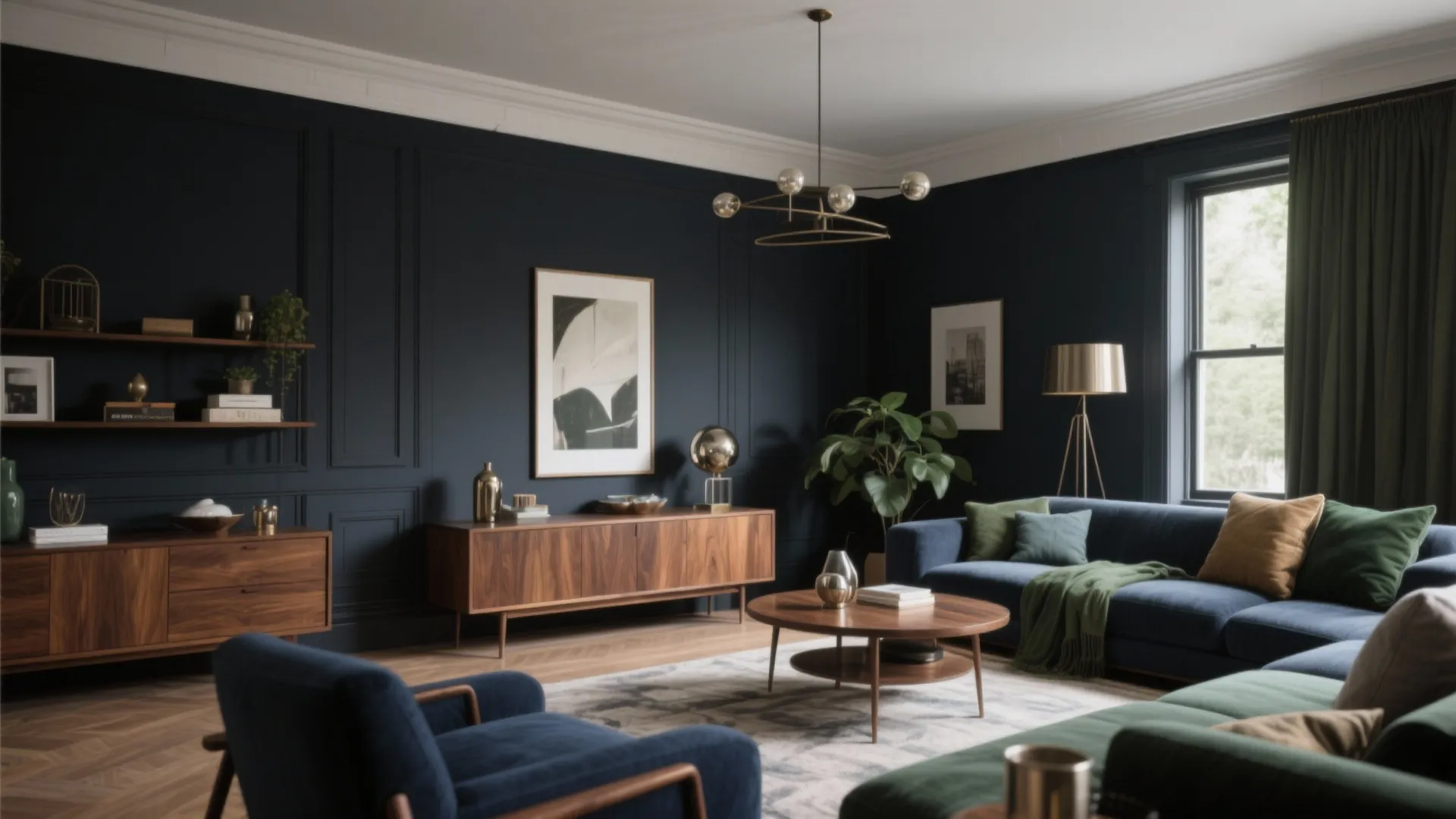 1. Deep, Bold Color Schemes