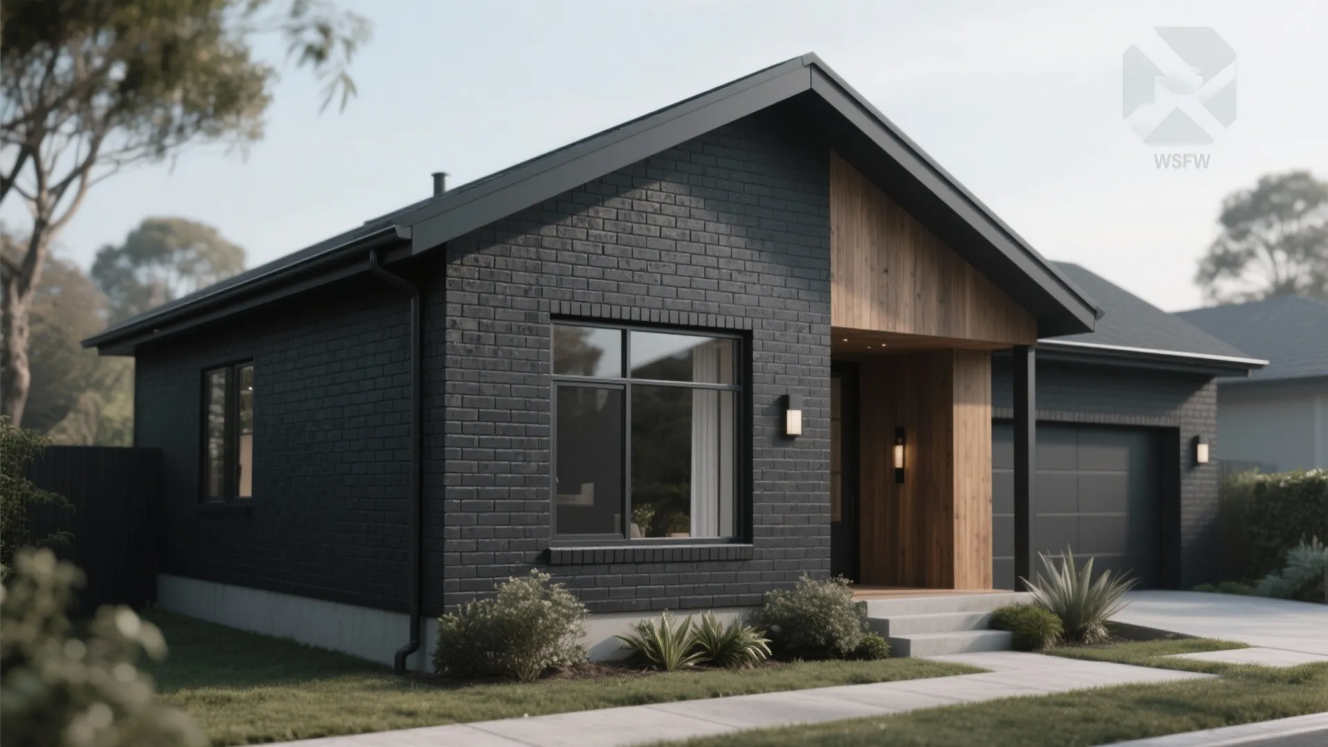 2. Deep Charcoal — Modern & Minimal