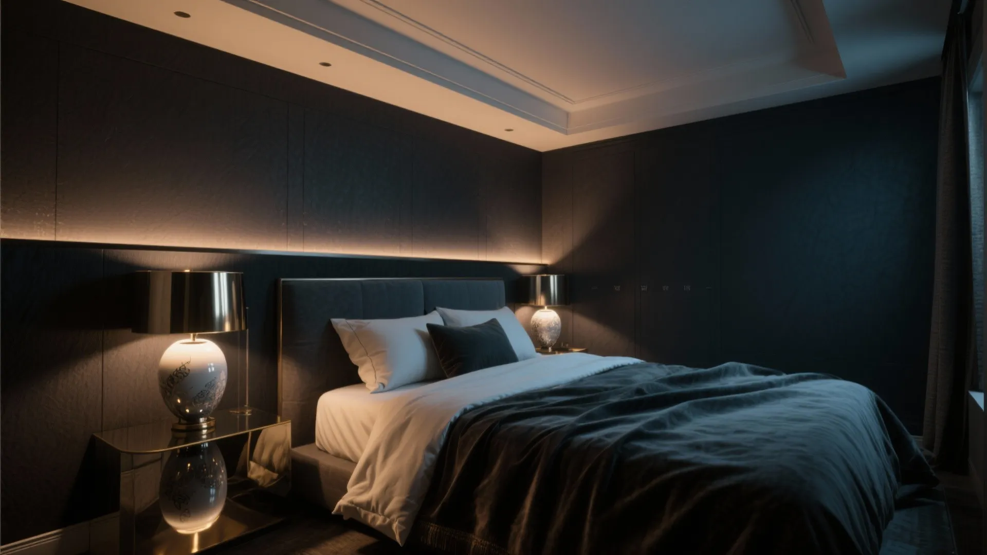 4. Deep Charcoal — Dramatic and Elegant