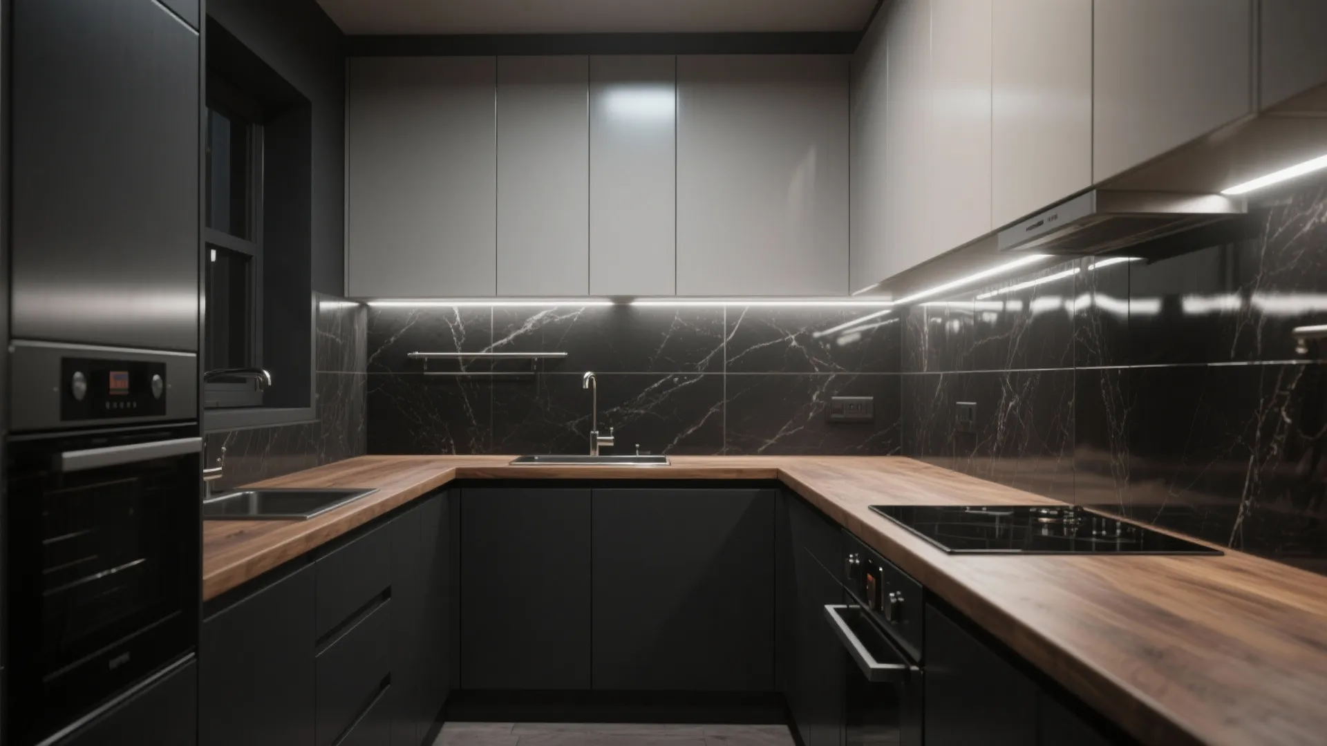 3. Deep Charcoal for Contrast and Drama