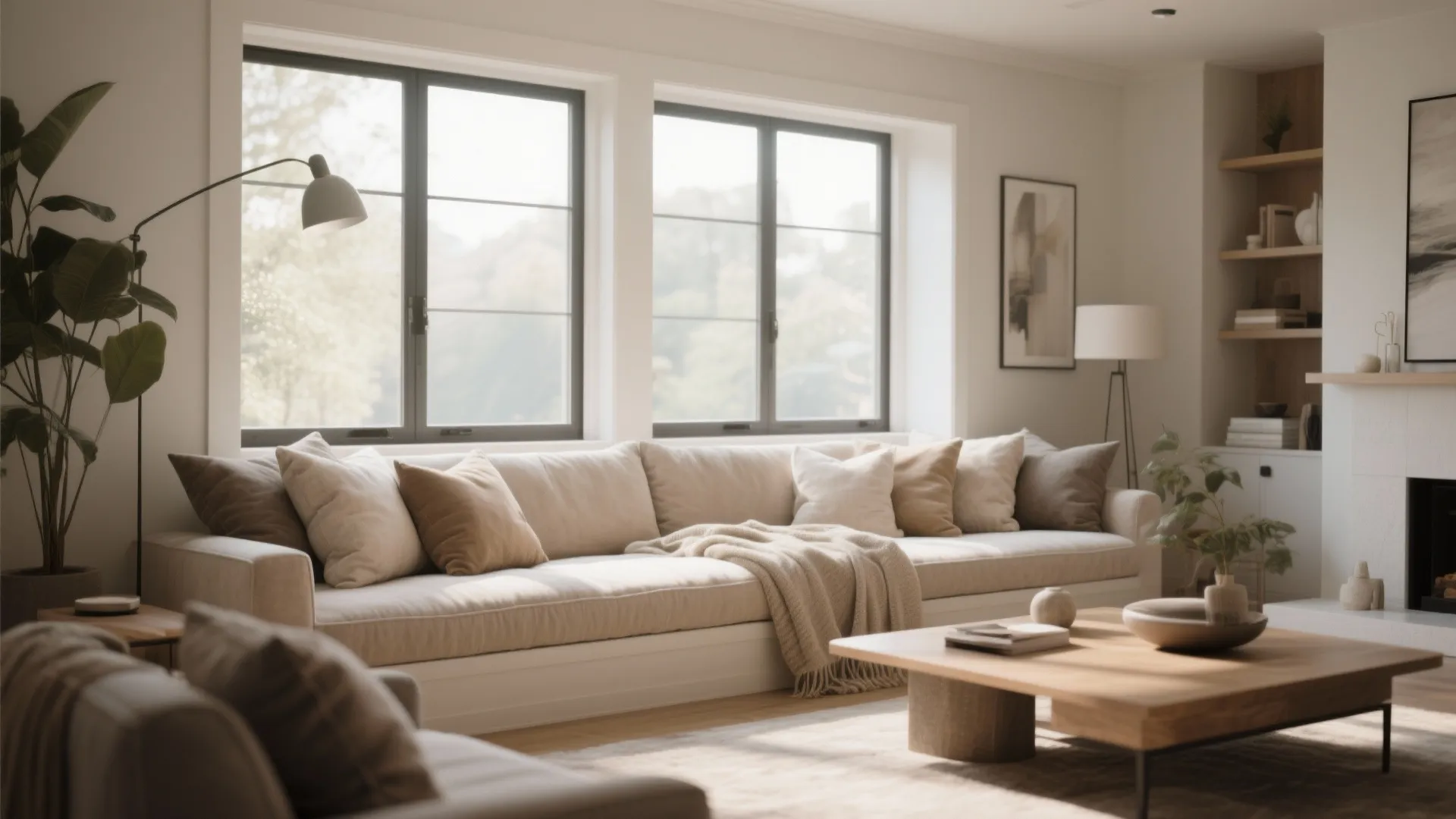 3. Deep Seat with Plush Cushions