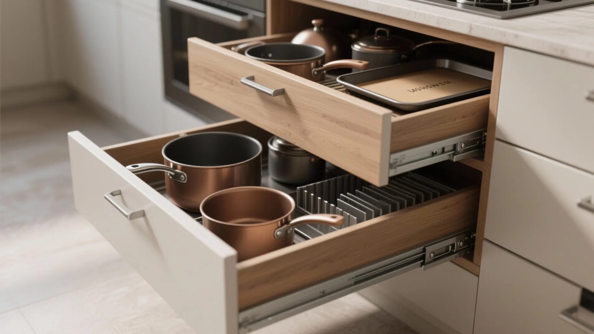 5. Deep Drawers, Tray Dividers, and Corner Solutions