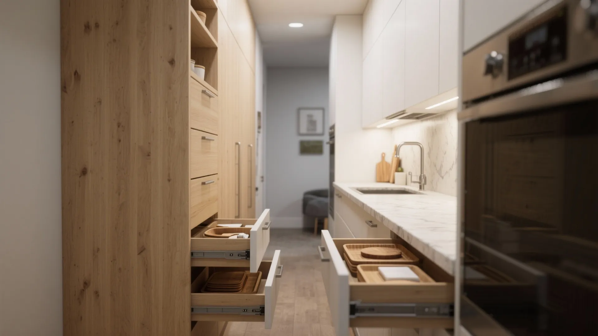 Minimalist Kitchen Storage That Works in 1 BHKs