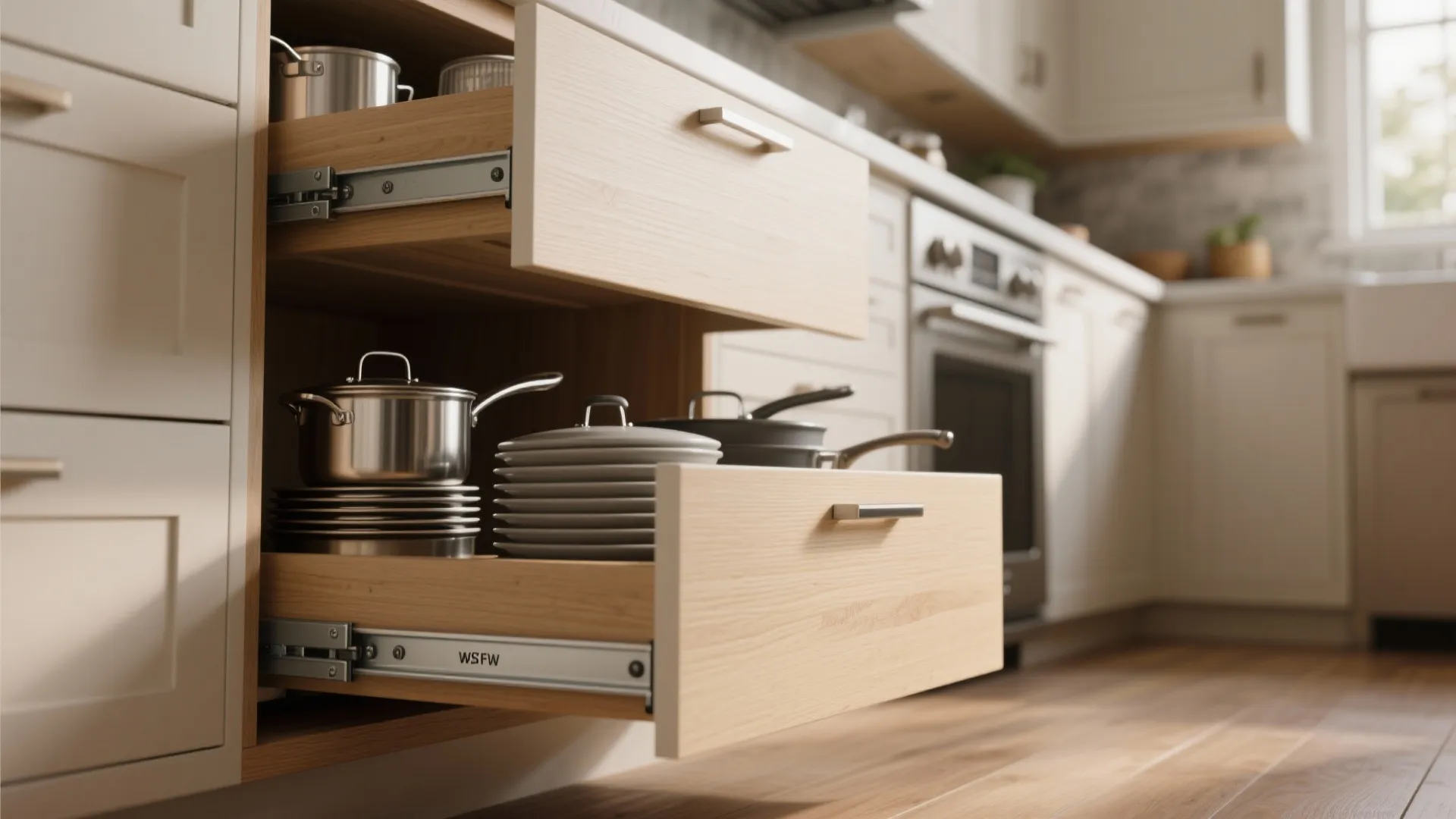 1. All-Deep Drawers for Pots and Pans