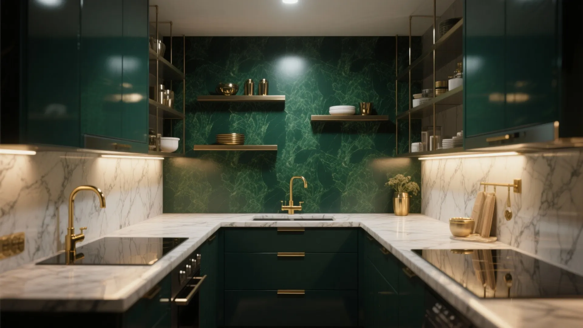 3. Deep Emerald for Luxe Contrast