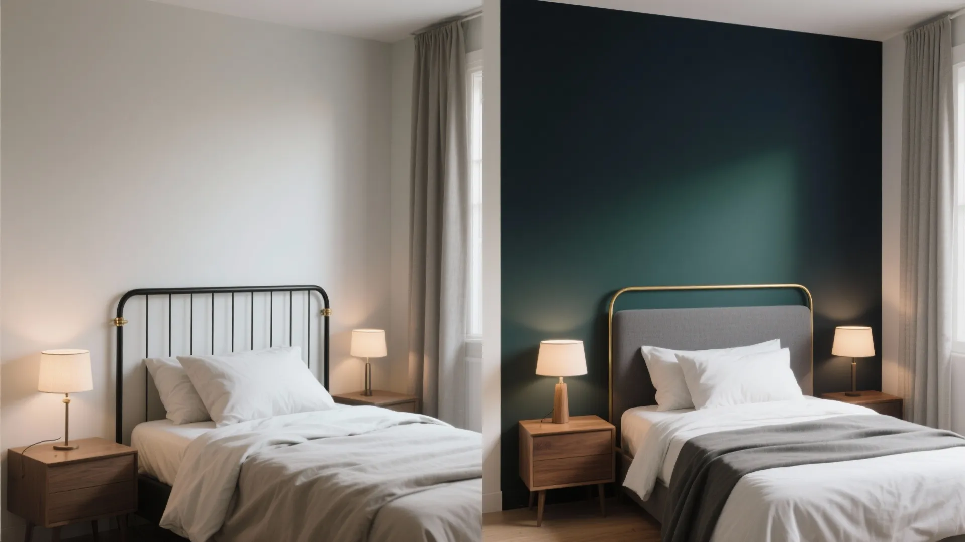 Deep Hue Feature Wall