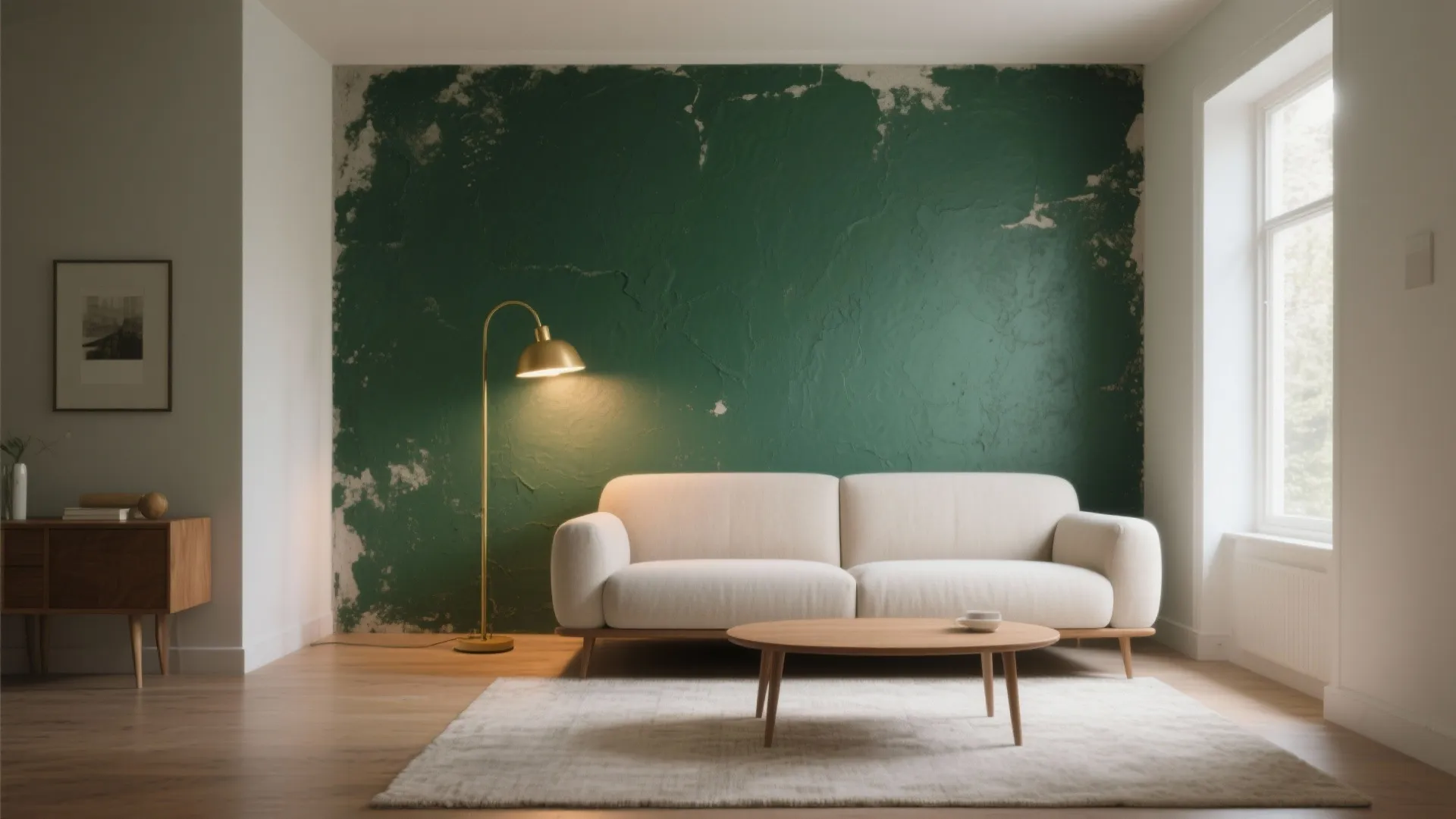 1. Deep Forest Accent Wall