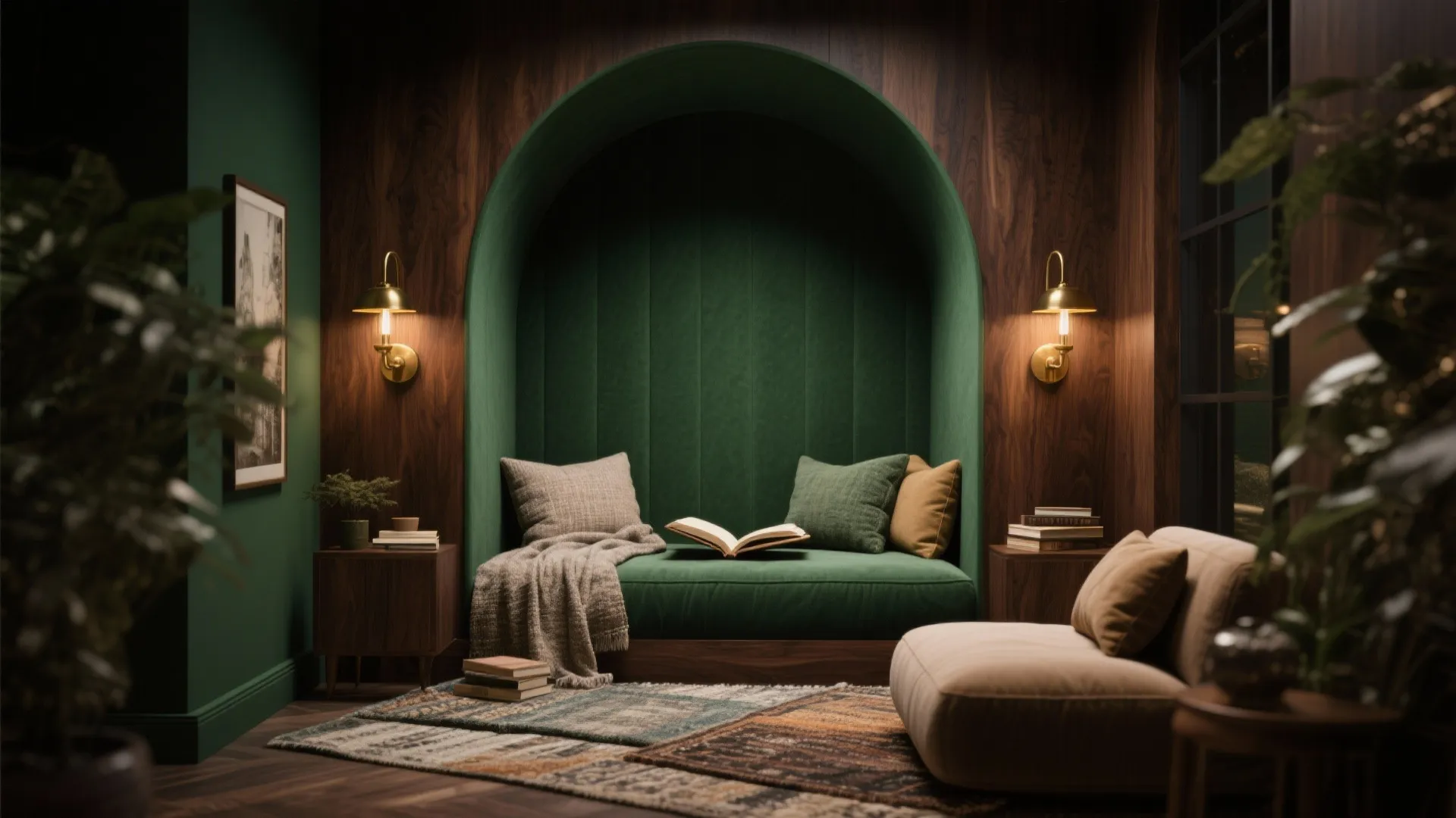 5. Deep Forest with Warm Wood