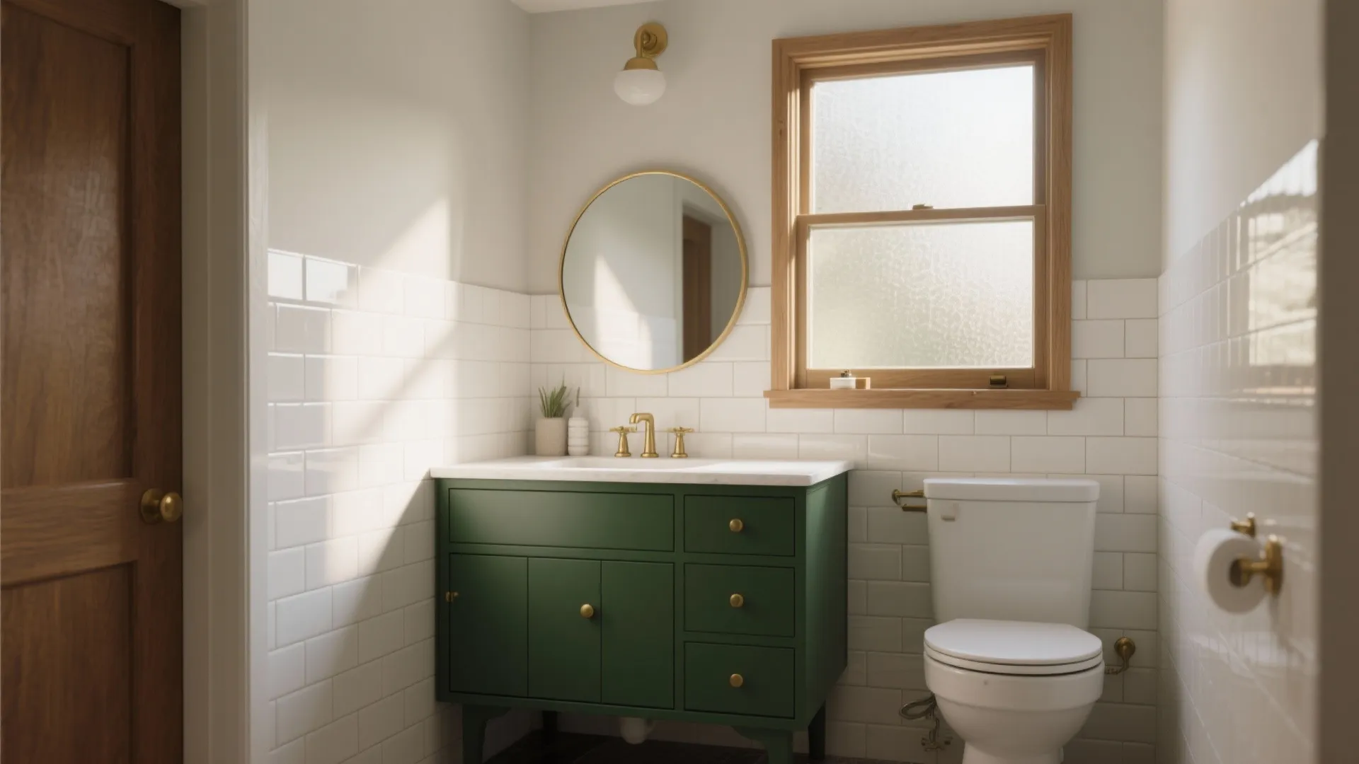 5 Green Vanity Bathroom Ideas: Small changes, big impact: green vanities that refresh your bathroom