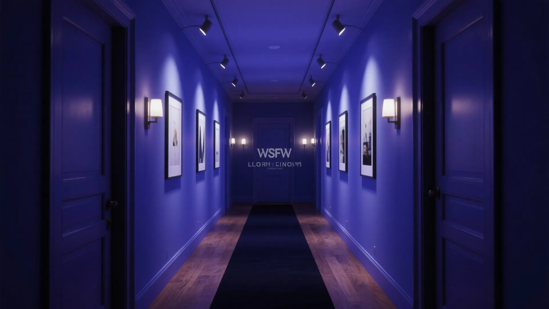 Deep, Saturated Hues with Gallery-Grade Lighting