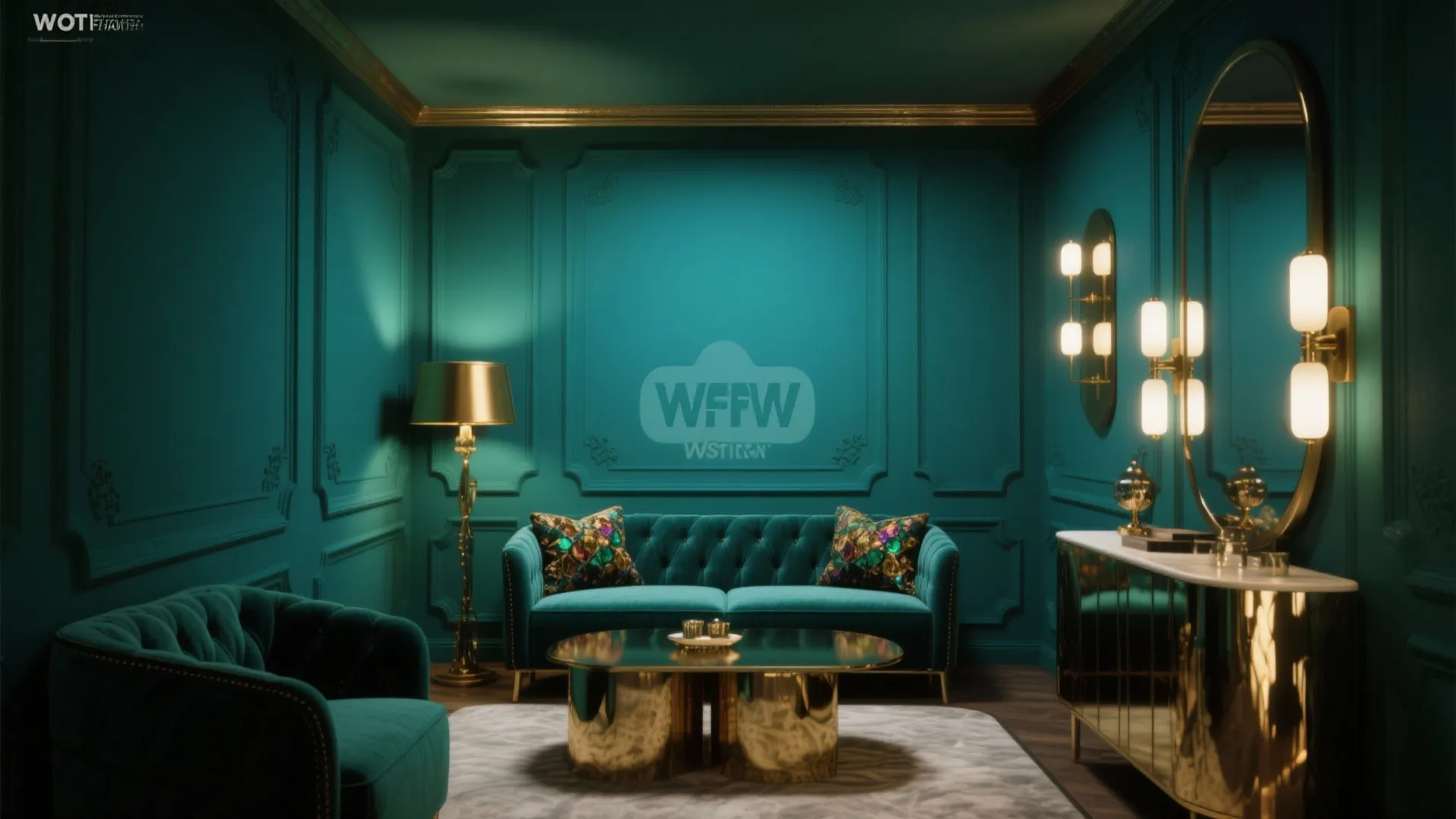 2. Deep Jewel Tones for Drama