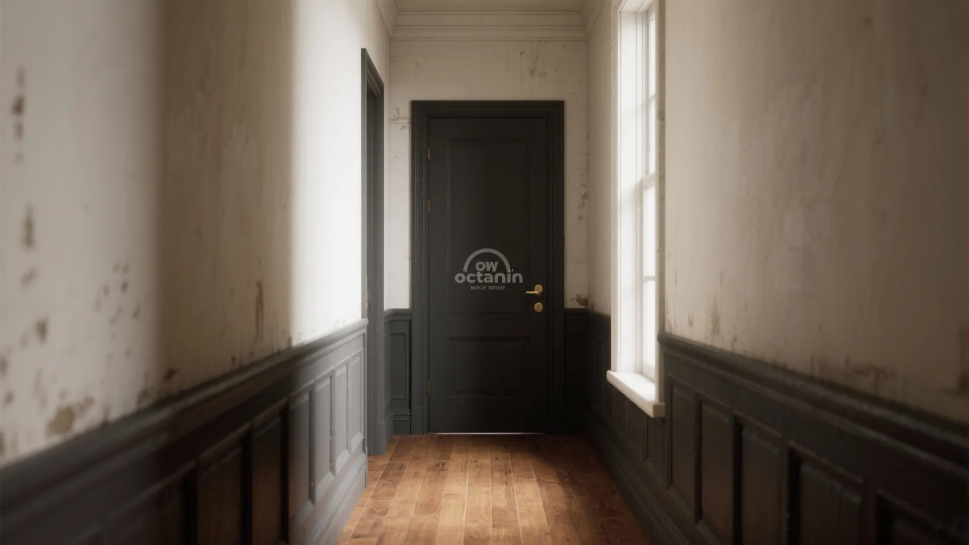 1. Deep matte statement doors