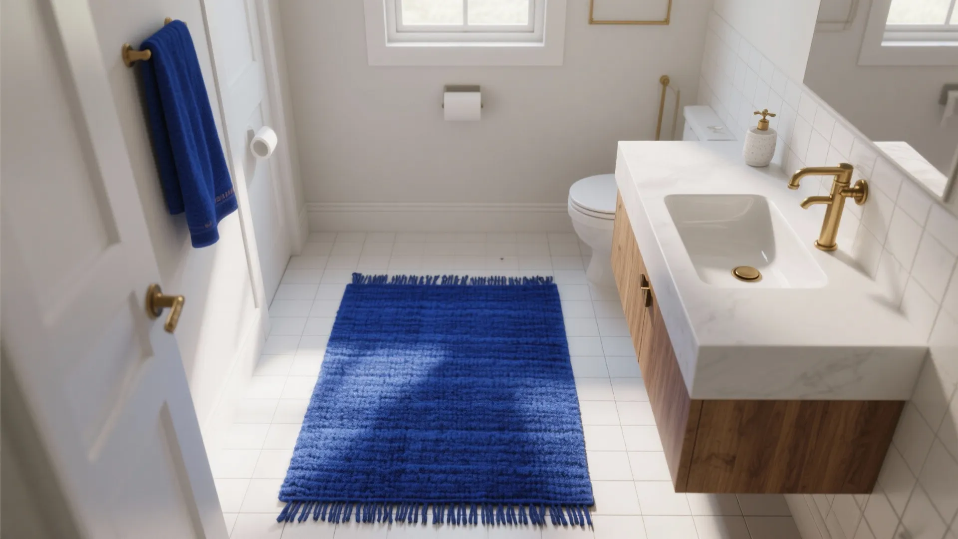 Blue Bathroom Rug Ideas — 5 Cozy Inspirations: Stylish, practical blue rugs to refresh small bathrooms with 5 real-life design tricks