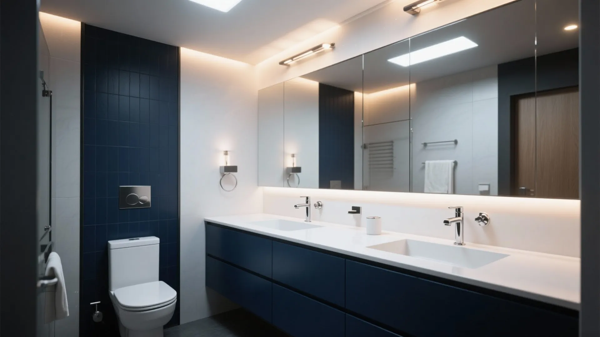 4. Deep Navy — dramatic but clever