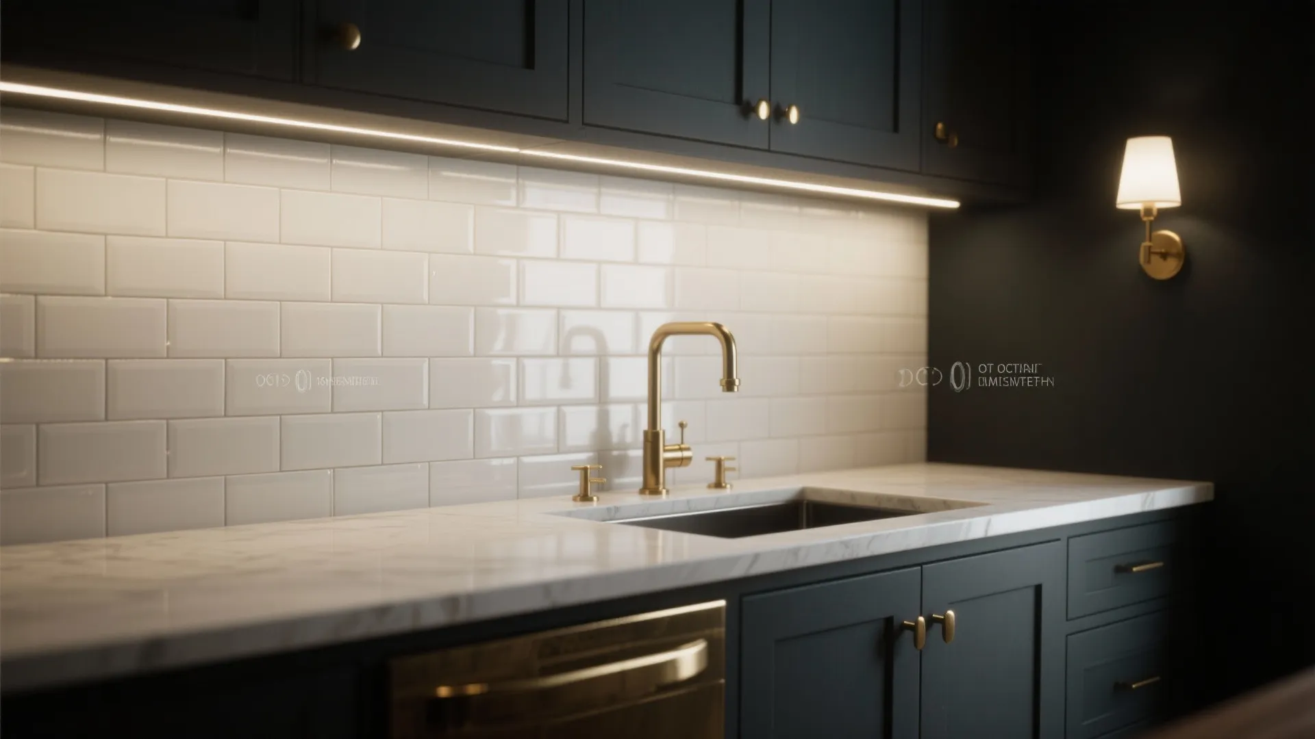 1. Embrace deep paint with reflective accents