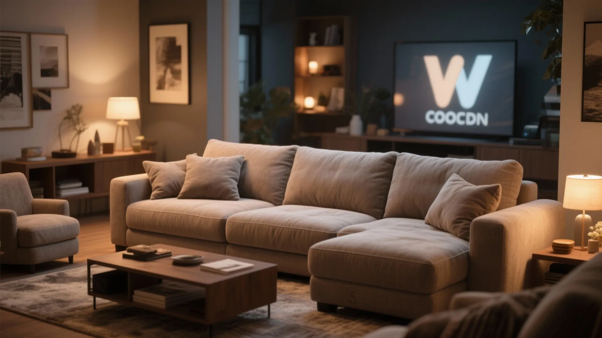 10. Deep-Seated Sofa for Loungers