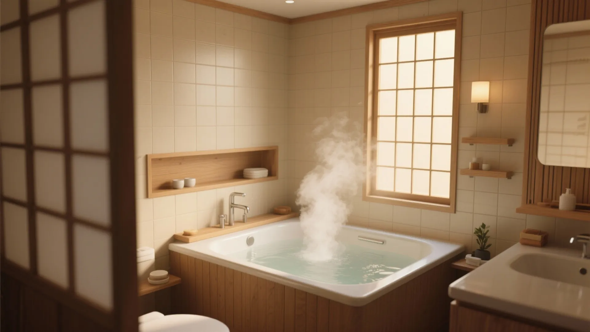 5. Deep Soaking Tub