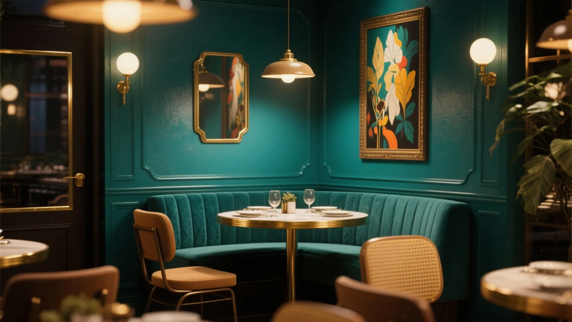 2. Deep Teal — drama without shouting