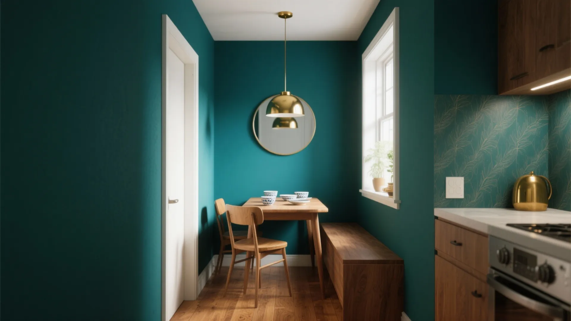 1. Deep Teal for Cozy Sophistication